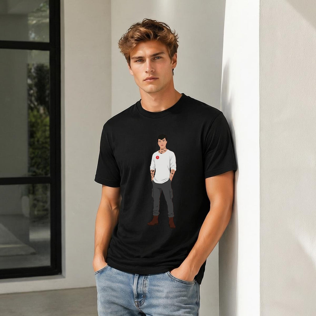 Men's T-Shirt  Printed in Canada|180GSM Front DTF