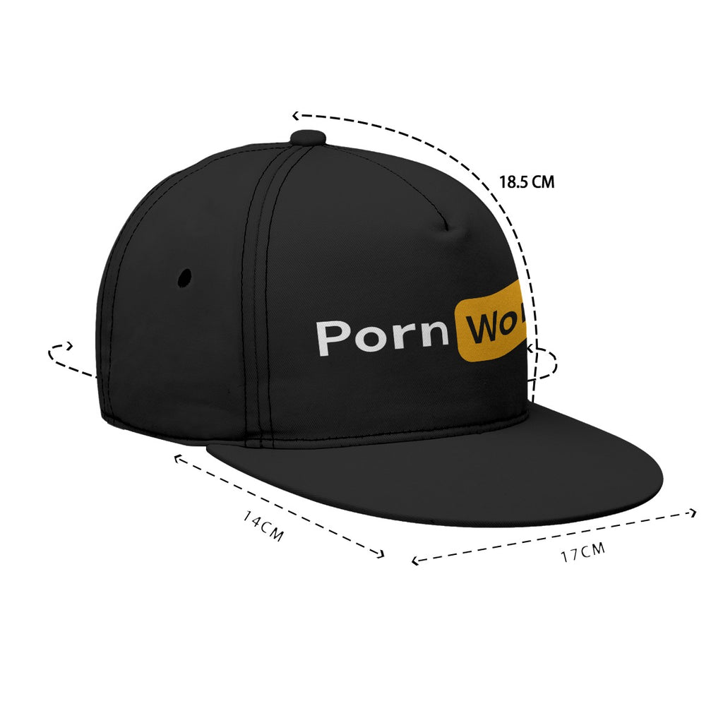All-Over Print Flat-Brim Baseball Cap With Box