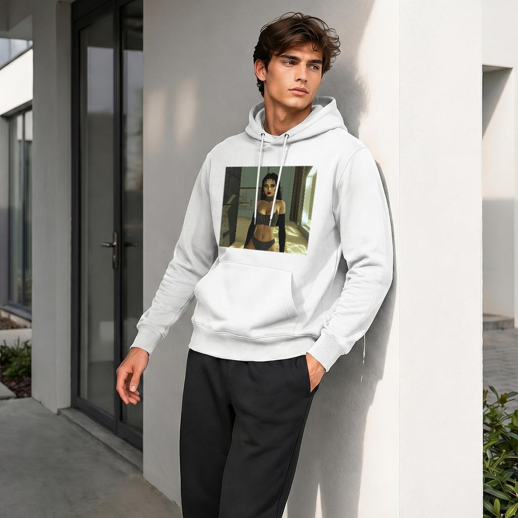 Men's Fleece Hoodie Printed in Canada| 320GSM Double DTF