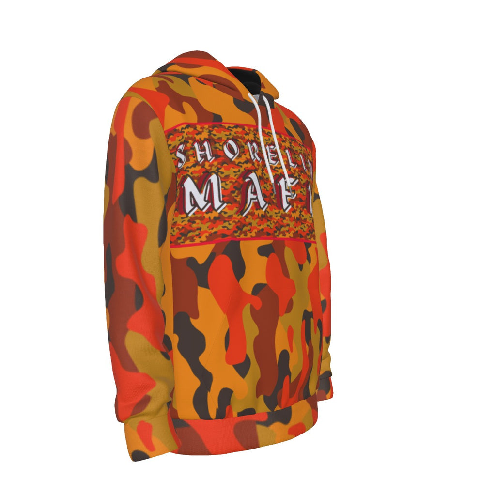 All-Over Print Men's Thicken Pullover Hoodie