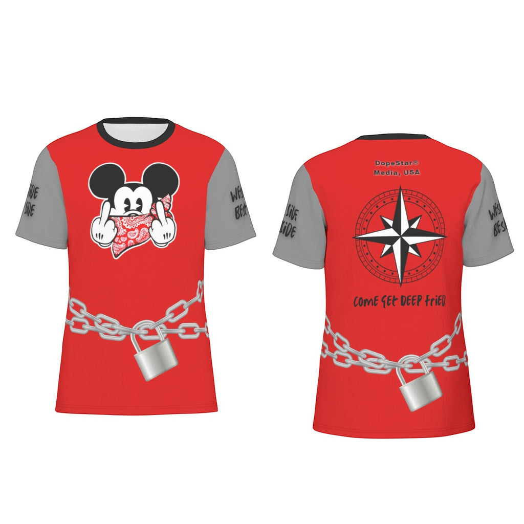 All-Over Print Men's O-Neck T-Shirt | 190GSM Cotton