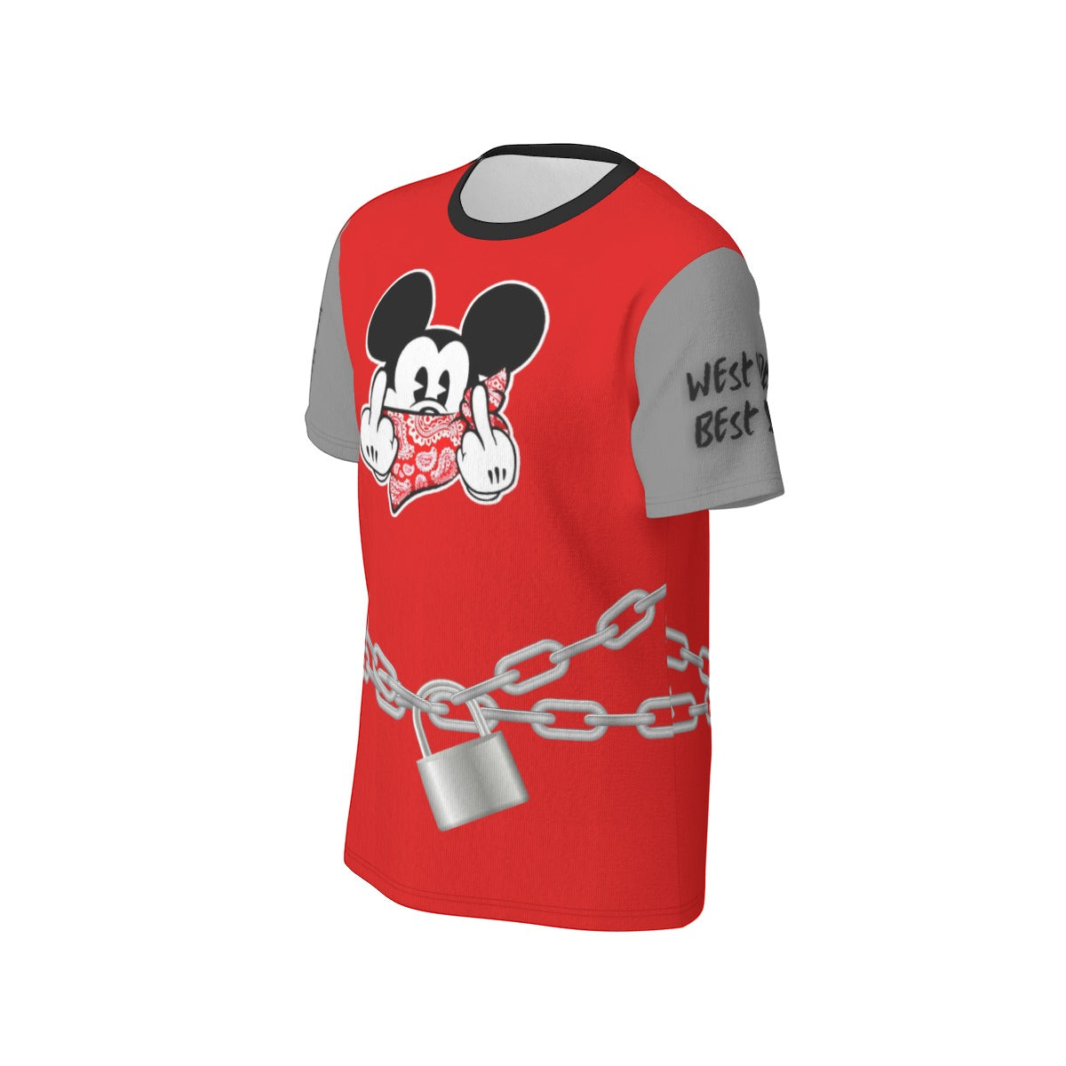 All-Over Print Men's O-Neck T-Shirt | 190GSM Cotton