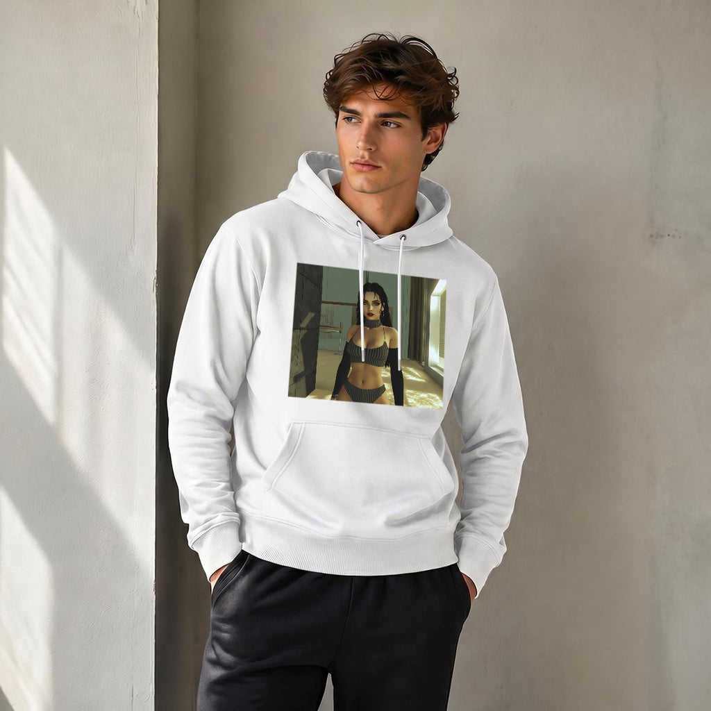 Men's Fleece Hoodie Printed in Canada| 320GSM Double DTF