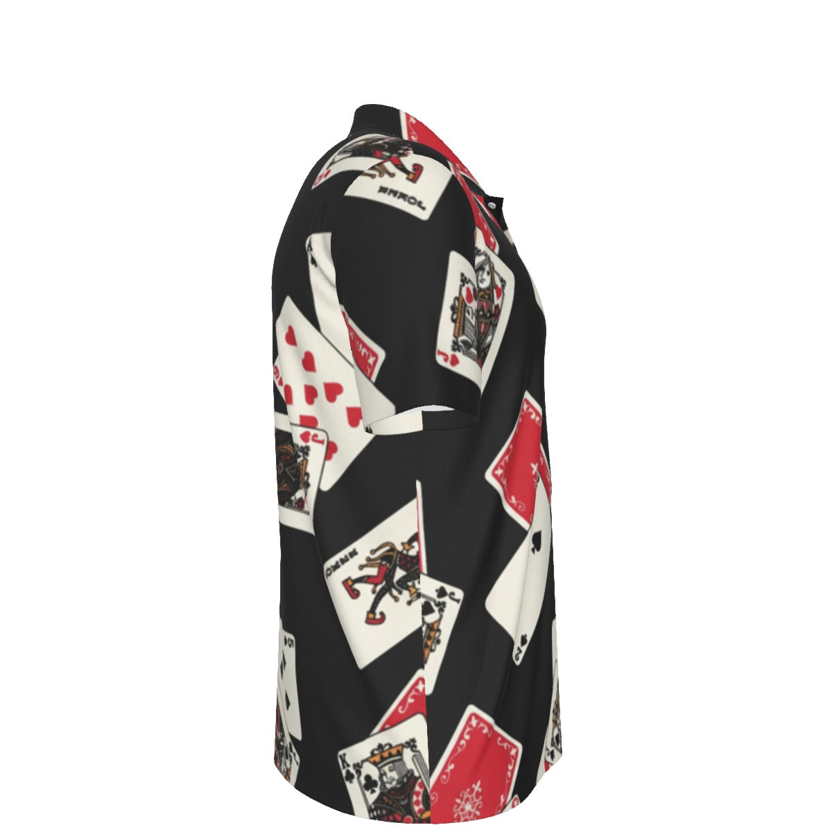 All-Over Print Men's Polo Collar Jersey