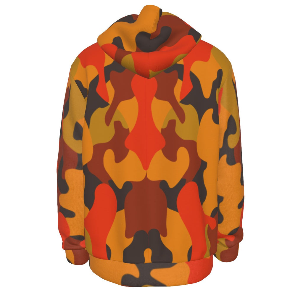 All-Over Print Men's Thicken Pullover Hoodie