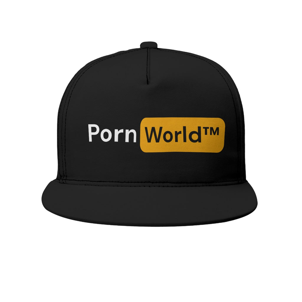All-Over Print Flat-Brim Baseball Cap With Box