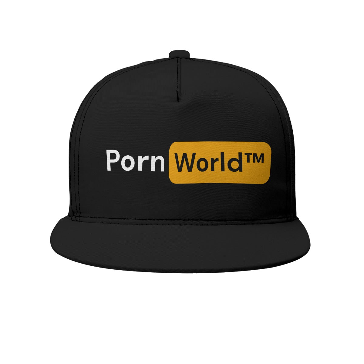 All-Over Print Flat-Brim Baseball Cap With Box