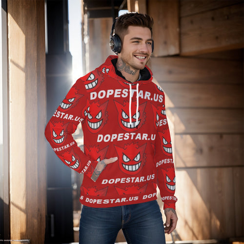 All-Over Print Men's Pullover Hoodie
