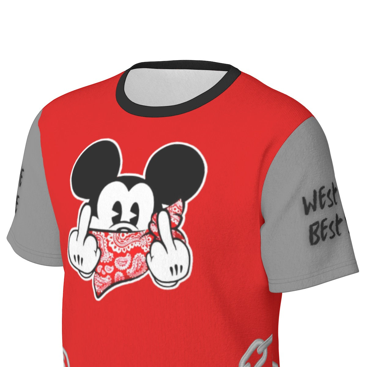 All-Over Print Men's O-Neck T-Shirt | 190GSM Cotton