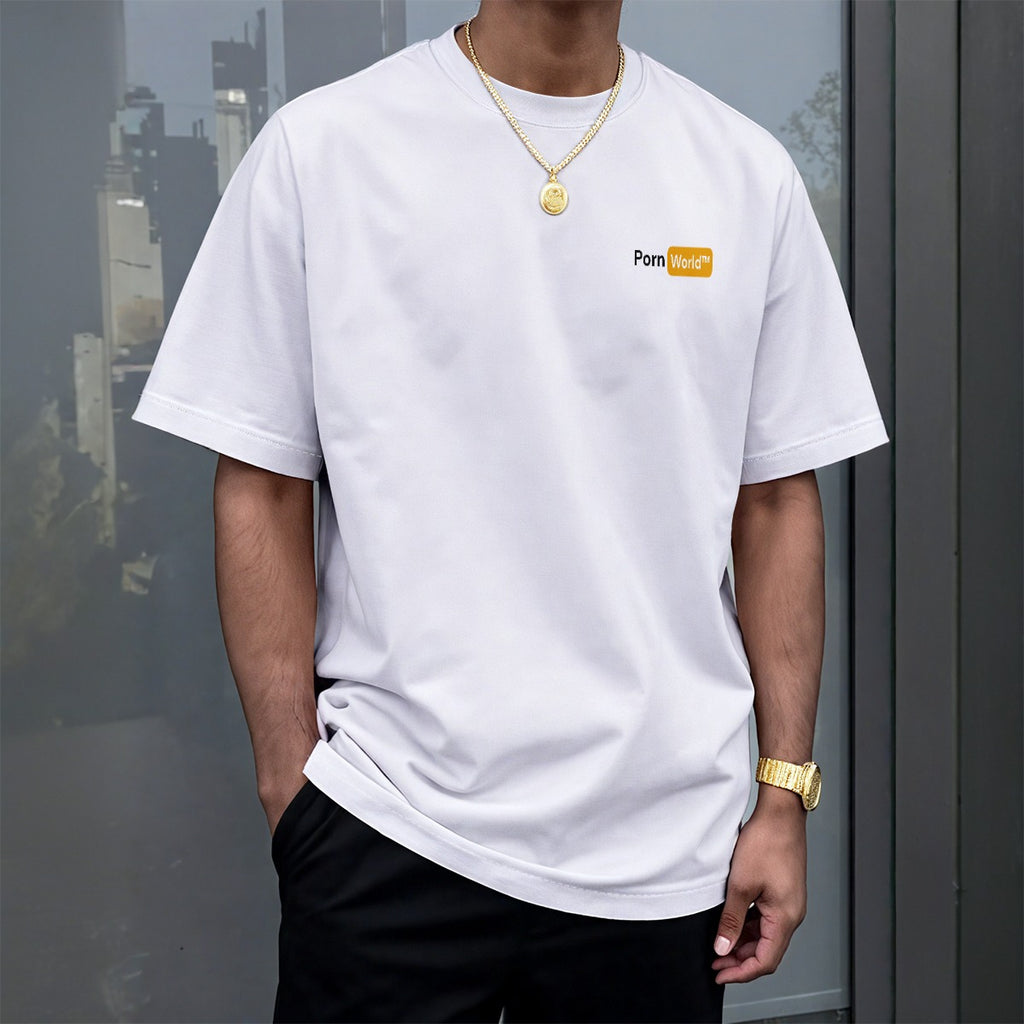 All-Over Print Unisex Drop-shoulder T-shirt|180GSM