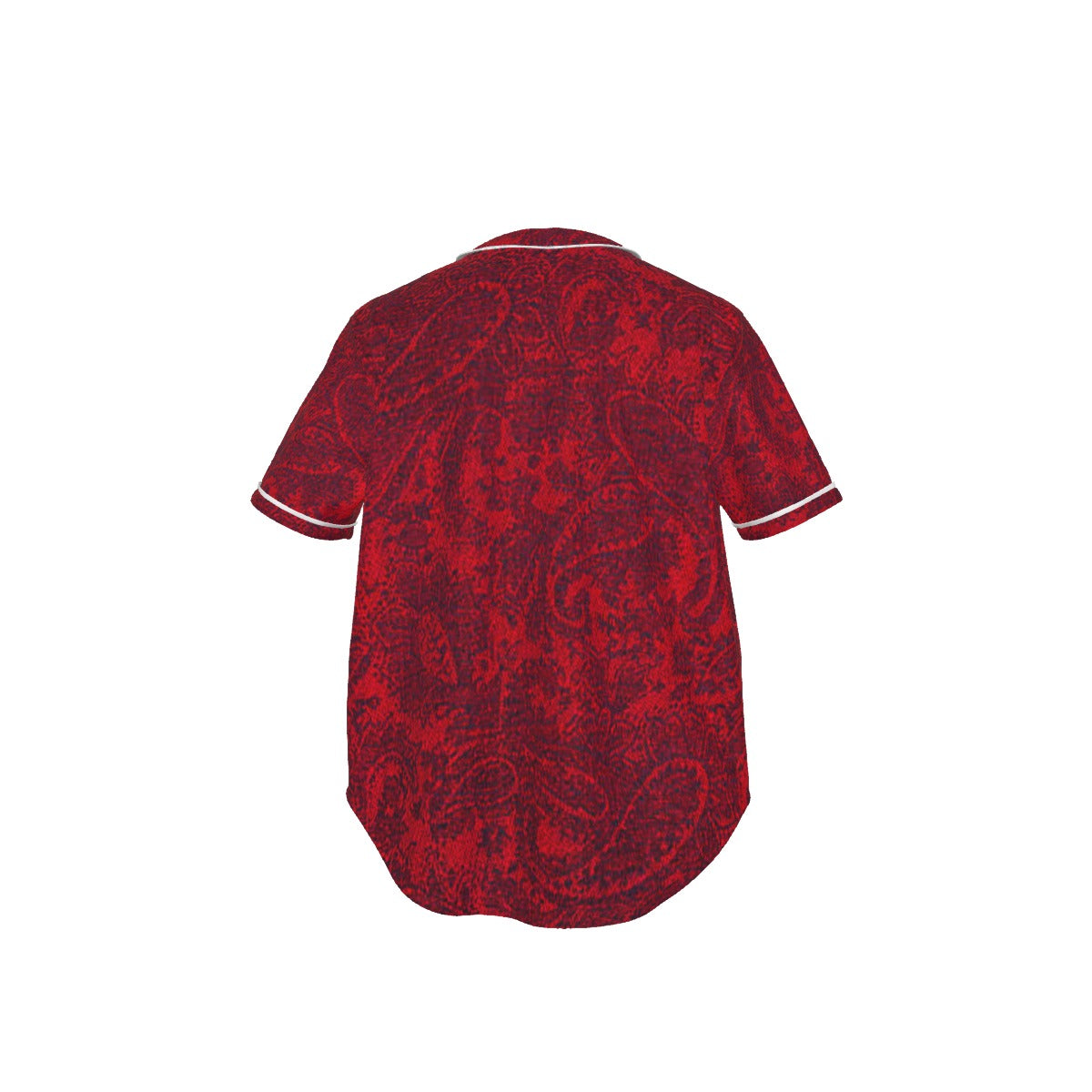 All-Over Print Men's Short Sleeve Baseball Jersey With Pinstripes