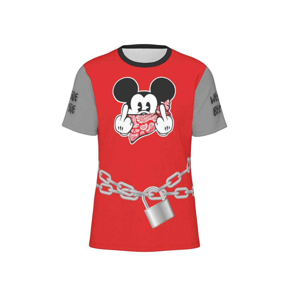 All-Over Print Men's O-Neck T-Shirt | 190GSM Cotton