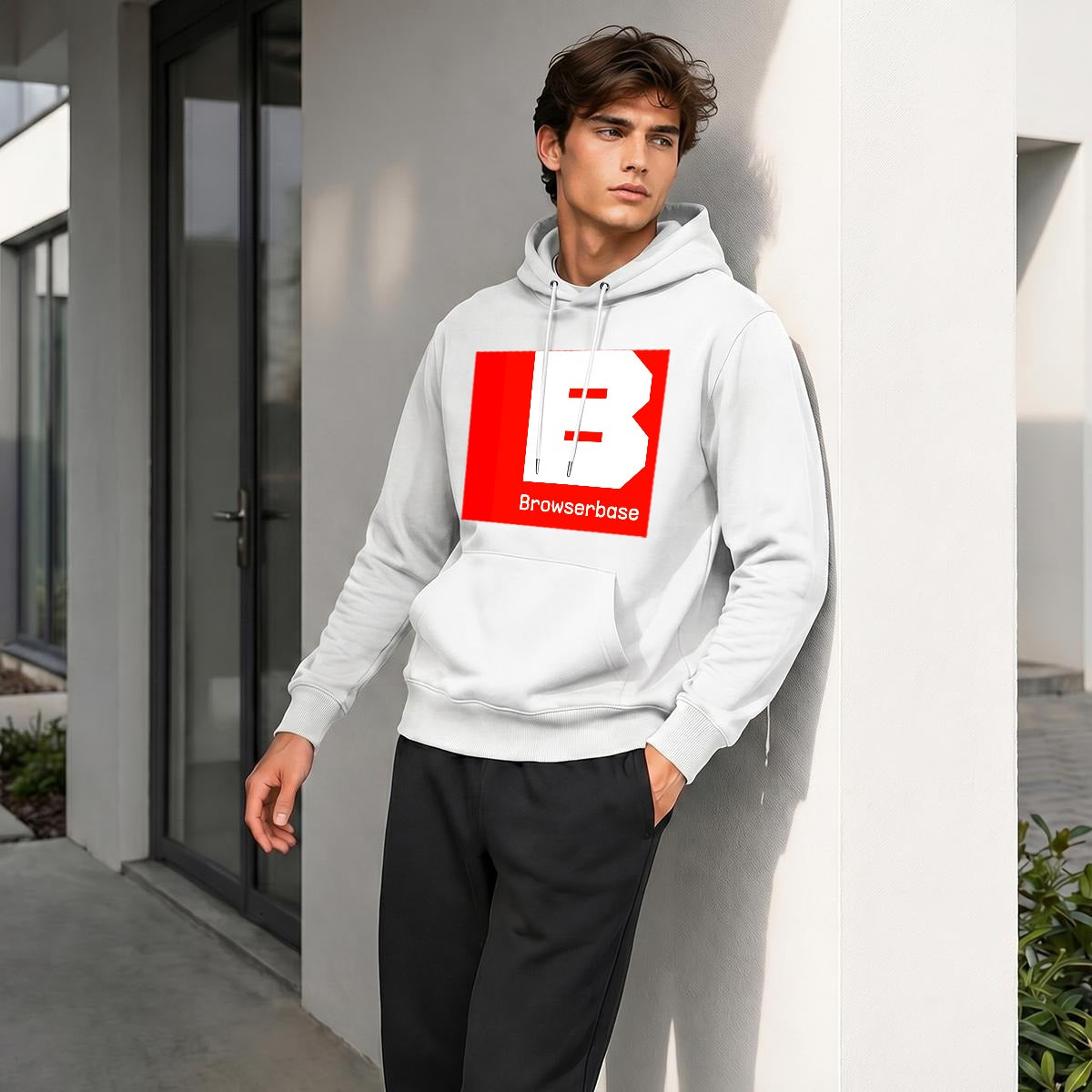 Men's Fleece Hoodie Printed in Canada| 320GSM Double DTF