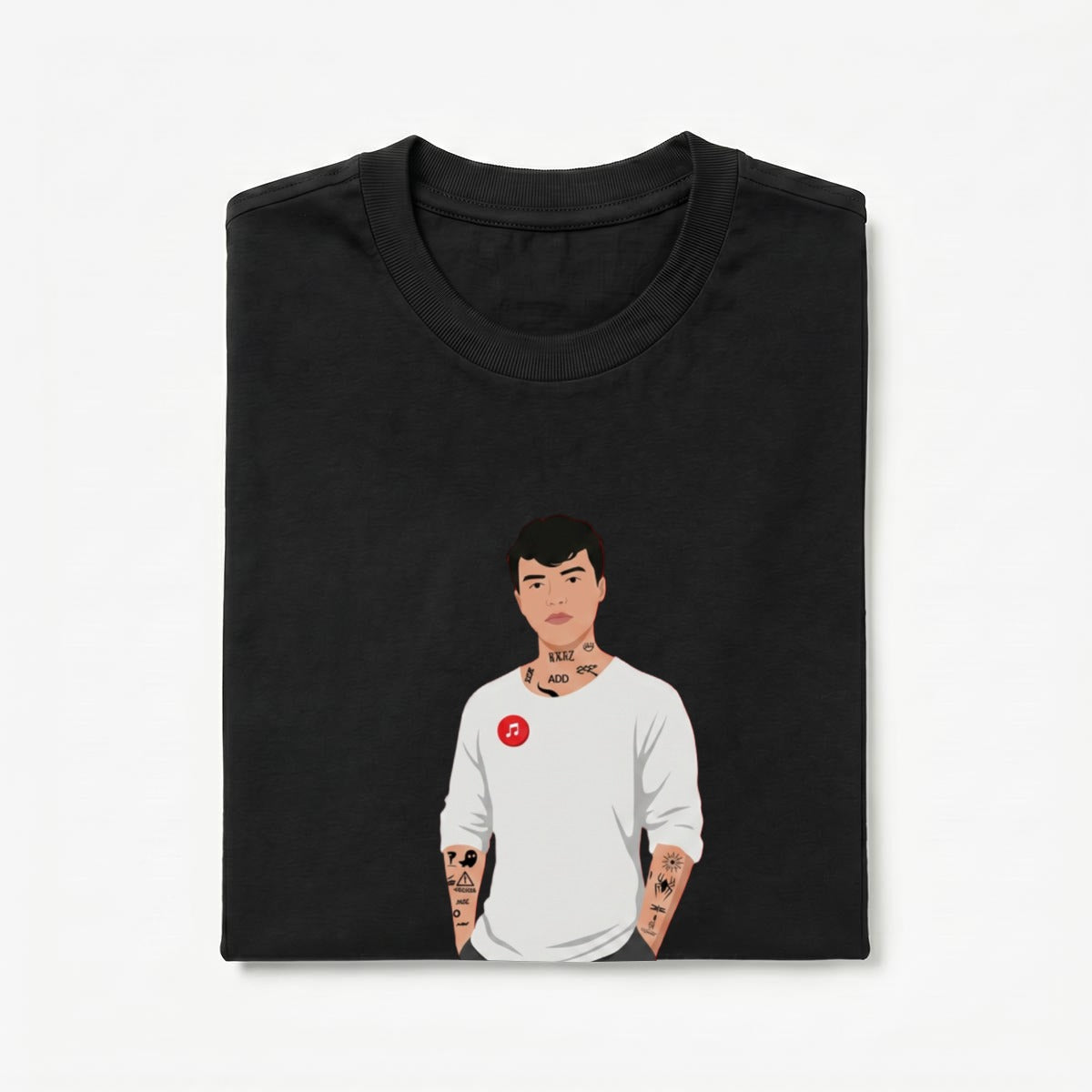 Men's T-Shirt  Printed in Canada|180GSM Front DTF