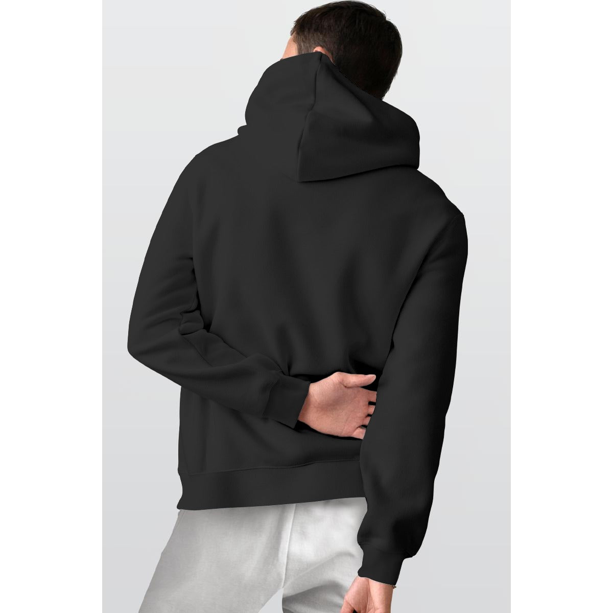 All-Over Print Men's Thicken Pullover Hoodie