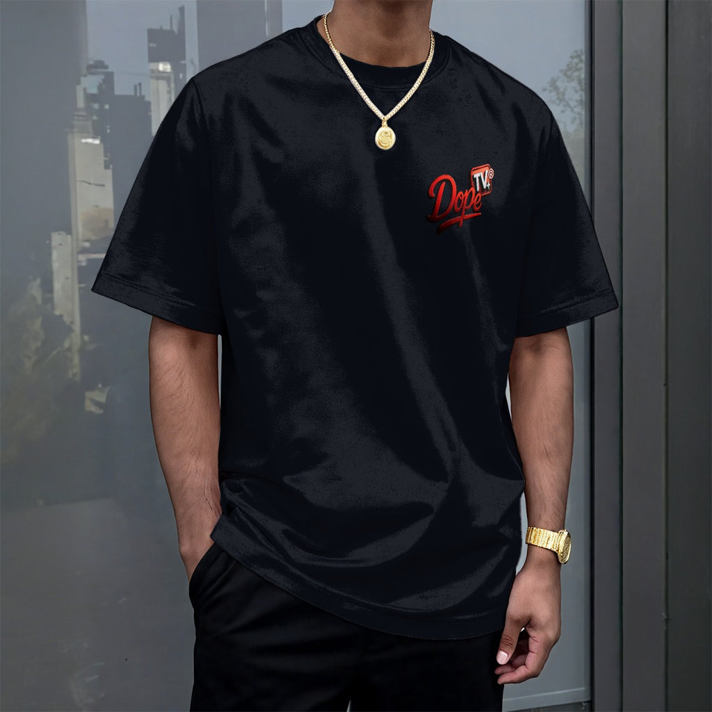 All-Over Print Unisex Drop-shoulder T-shirt|180GSM